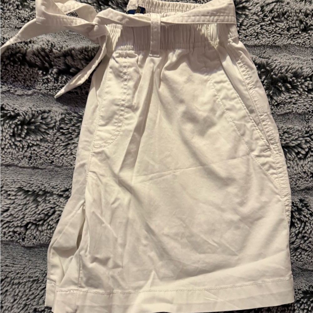 Polo Ralph Lauren White Shorts